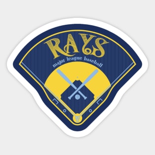 Tampa Bay Baseball Sticker